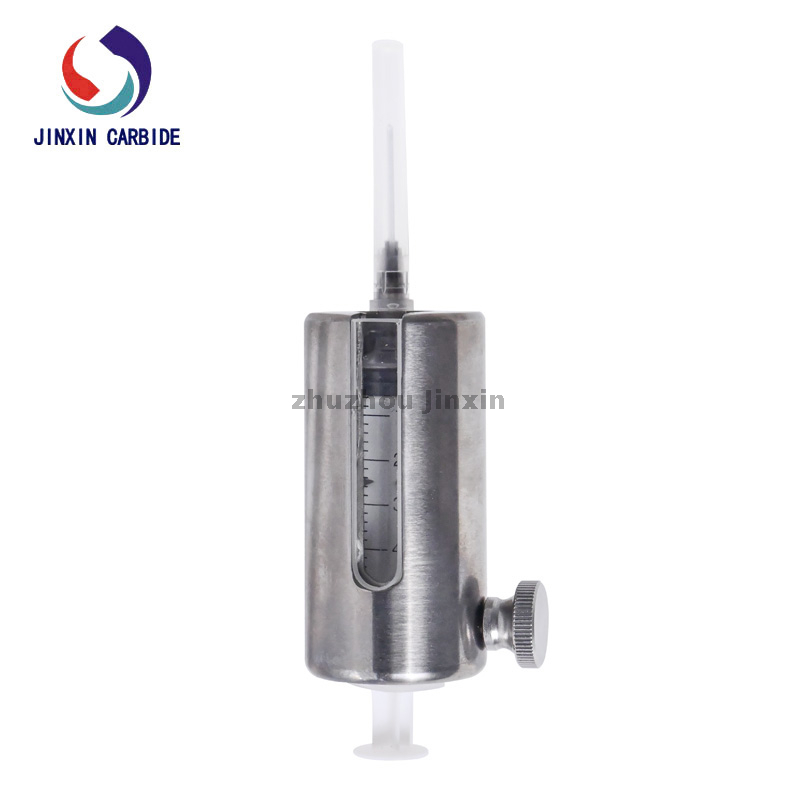 Tungsten Alloy Injection Syringe For Medical Radioactive Liquid Shielding 