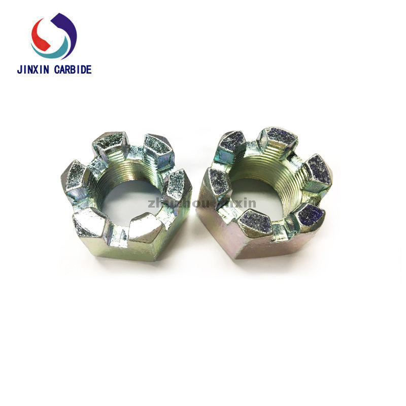  High Strength Thickened Hexagon Slotted Nut 