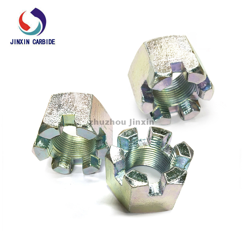 High Strength Thickened Hexagon Slotted Nut 