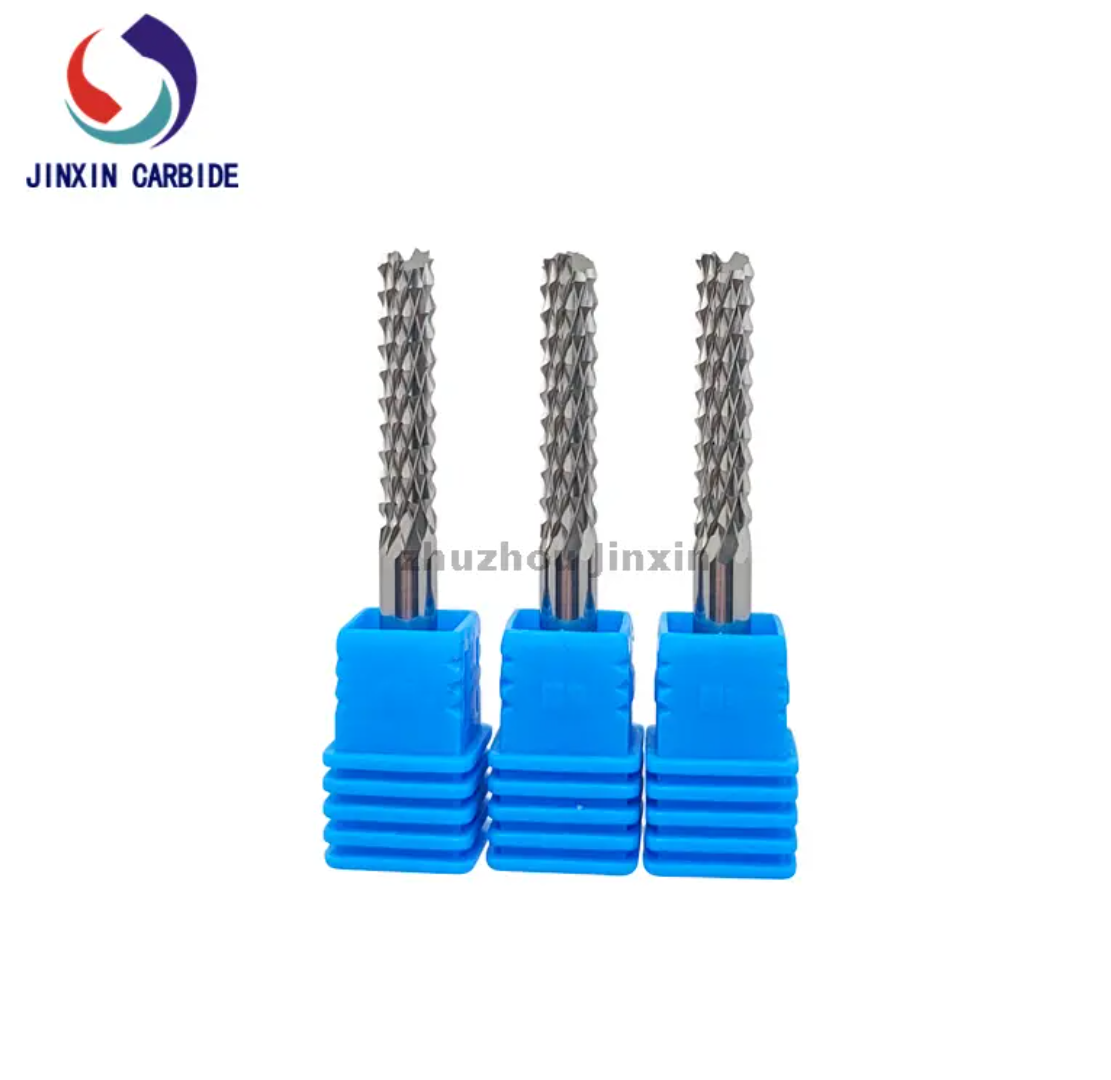 4*25*50mm Tungsten Carbide Corn Teeth MillingCutter for PCB Circuit Board