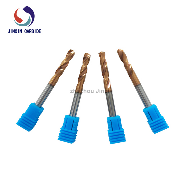 CNC Drilling Tools Coolant Indexable Straight Shank Tungsten Carbide Twist Drill Bits