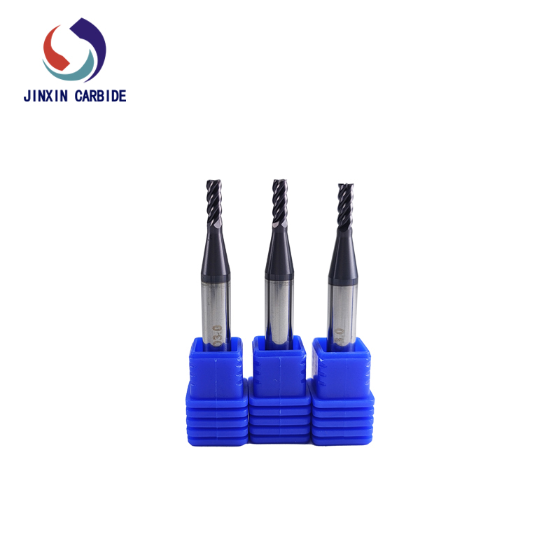 HRC 60 Tungsten Carbide Endmills for Steel Cutting