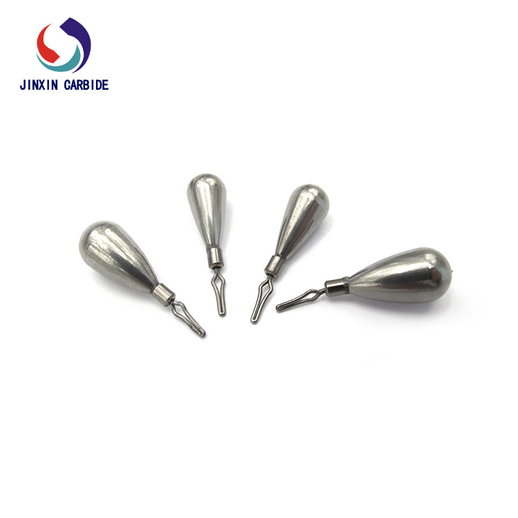 High Density Tungsten Tear Drop Shot Weight for Fishing Tool