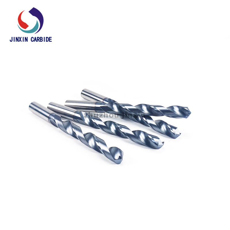 Factory High Quality Tungsten Carbide Straight Shank Twist Drill Bits for Stainless Steel Drilling