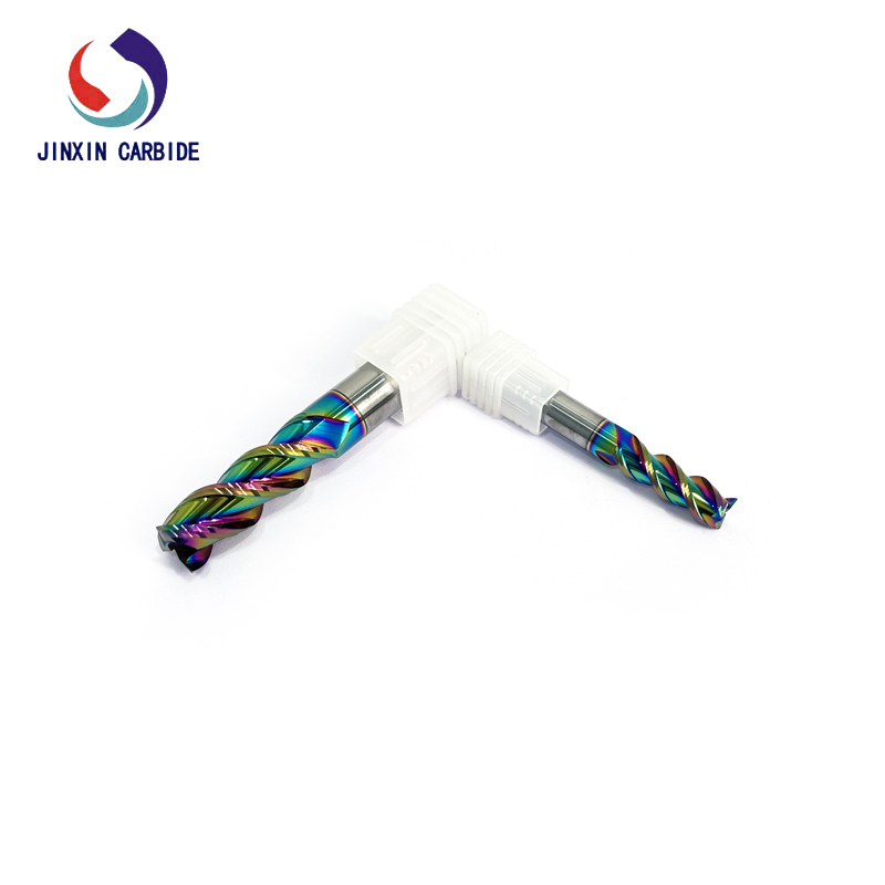 DLC Coating Tungsten Carbide Milling Cutter for Aluminium Machining