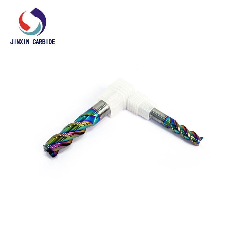 DLC Coating Tungsten Carbide Milling Cutter for Aluminium Machining