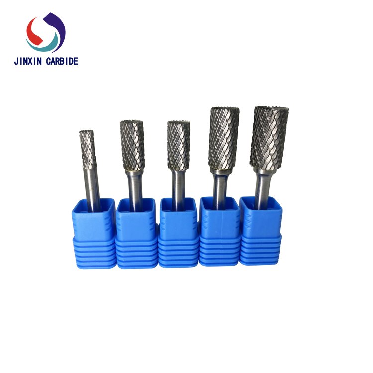 Tungsten Carbide Type B Cylindrical End Cut Rotary Burrs
