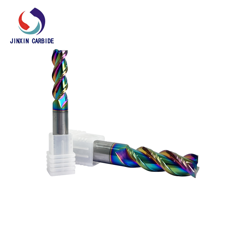 DLC Coating Tungsten Carbide Milling Cutter for Aluminium Machining