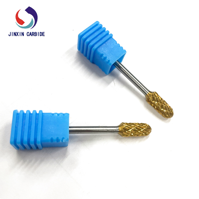 SC-51M Tungsten Carbide Rotary Burrs With TiN Coating