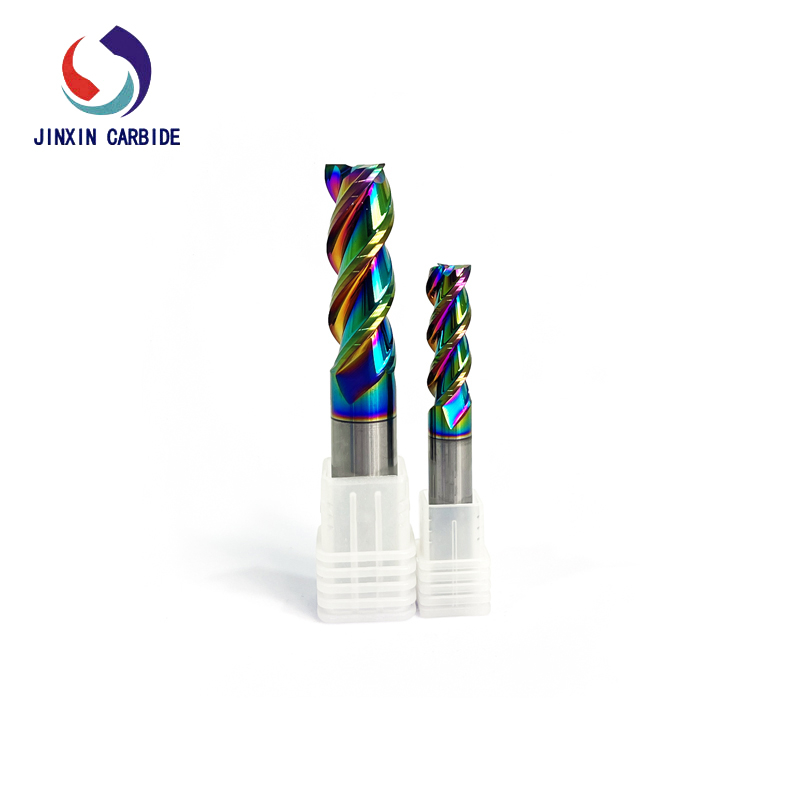 DLC Coating Tungsten Carbide Milling Cutter for Aluminium Machining