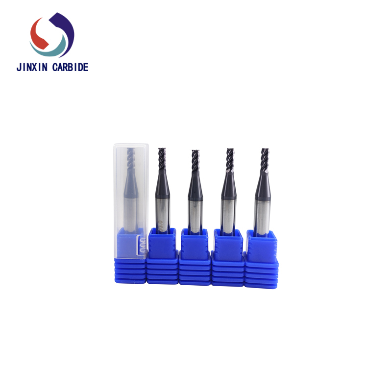 HRC 60 Tungsten Carbide Endmills for Steel Cutting