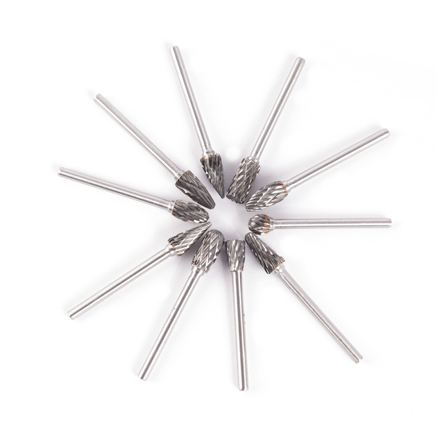Tungsten Carbide Single Cut Rotary Burrs
