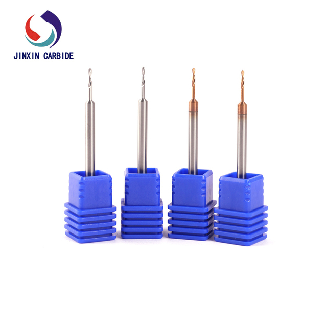 0.1-3.0mm Solid Carbide Micro Drill Bit with TiSiN / AlTiN Coated