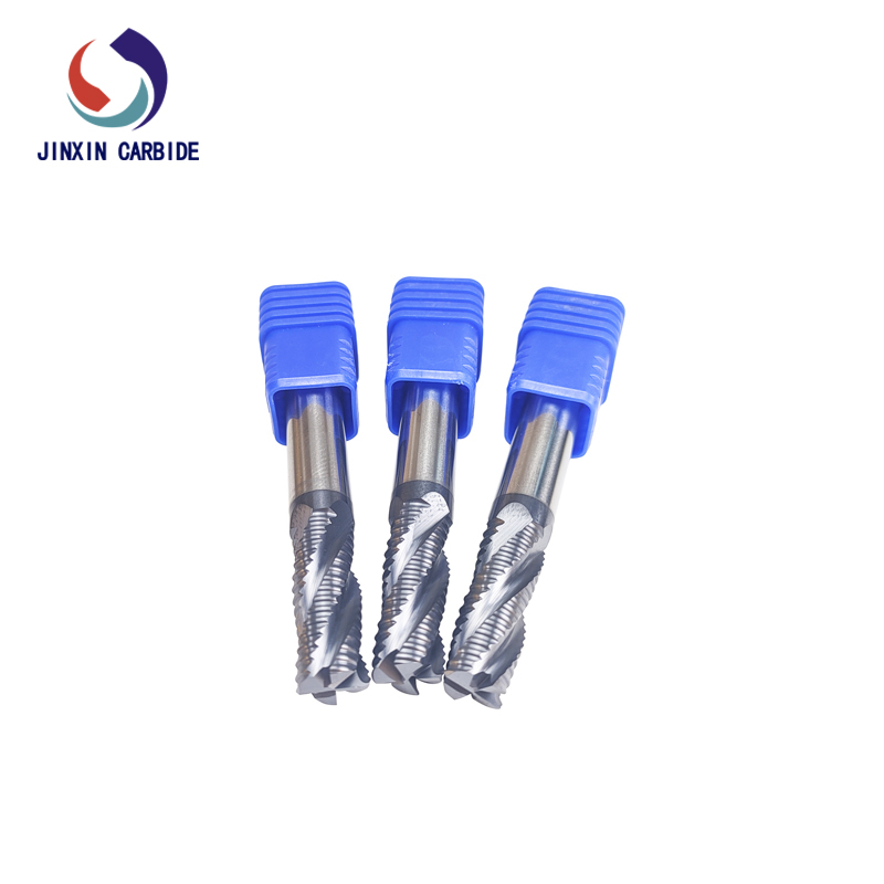 High-efficiency Roughing End Mill​ with A Wave-shaped Cutting Edge