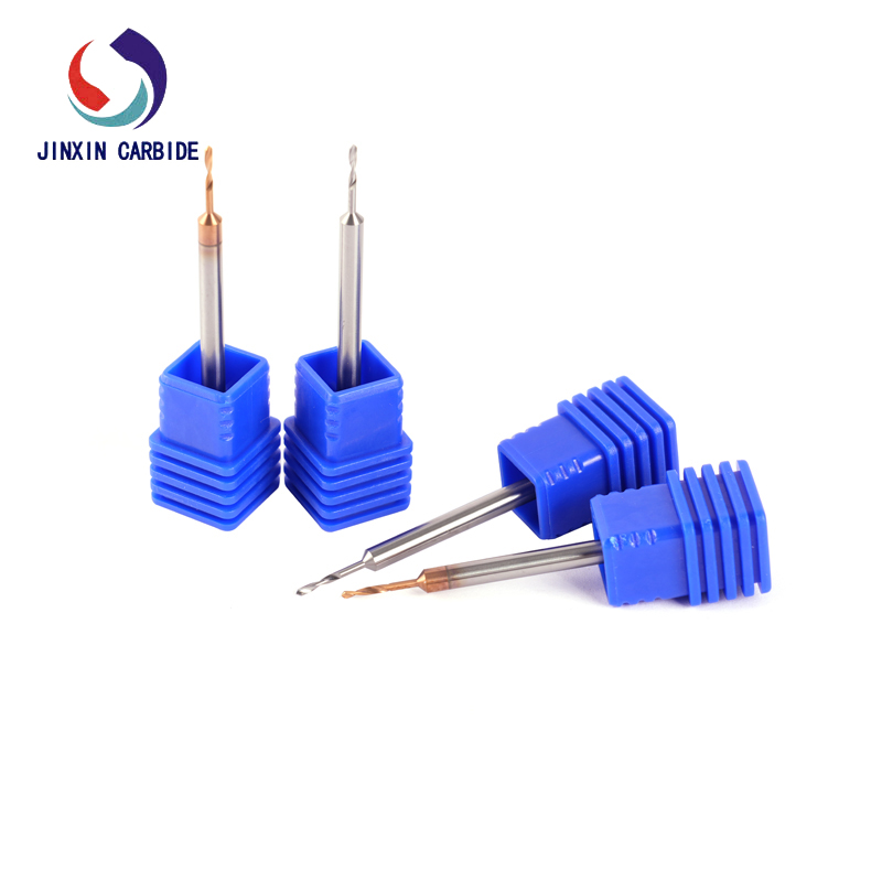 0.1-3.0mm Solid Carbide Micro Drill Bit with TiSiN / AlTiN Coated