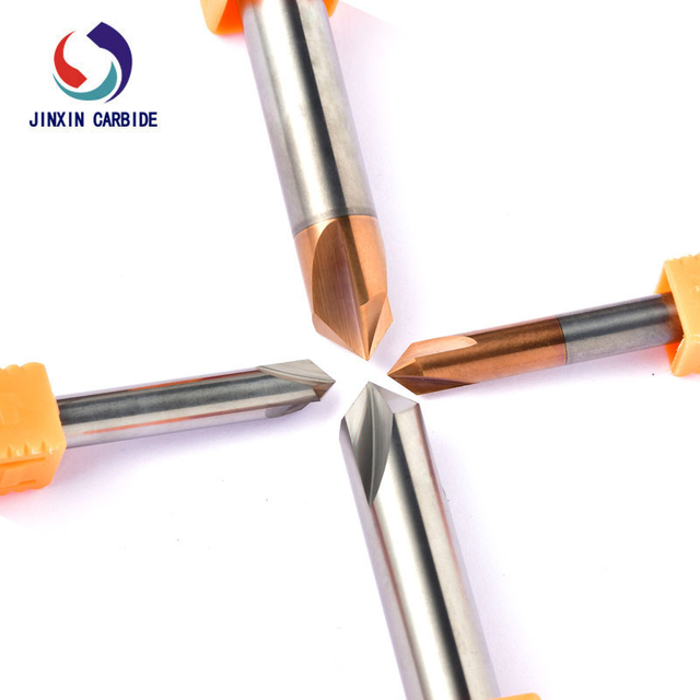 90° / 60° / 45° Available Solid Carbide Chamfer Mill with High Efficiency