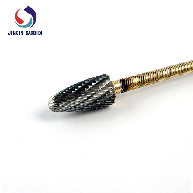 F1225 Tungsten Carbide Rotary Burrs with 500mm Flexible Shaft