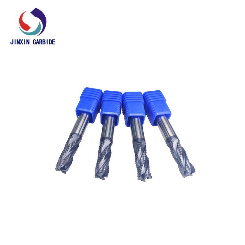 High-efficiency Roughing End Mill​ with A Wave-shaped Cutting Edge