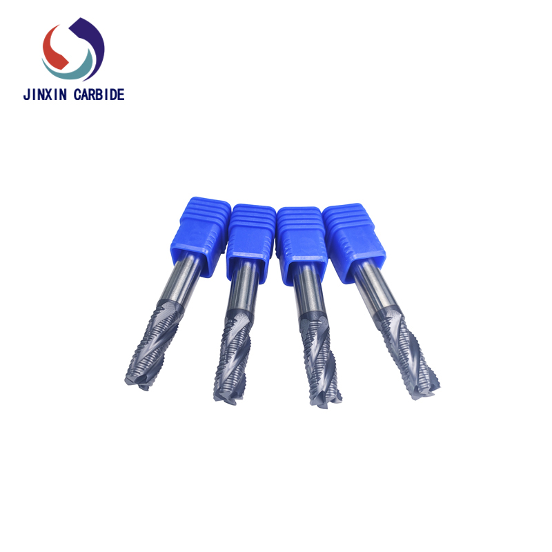 High-efficiency Roughing End Mill​ with A Wave-shaped Cutting Edge