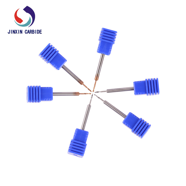 0.1-3.0mm Solid Carbide Micro Drill Bit with TiSiN / AlTiN Coated