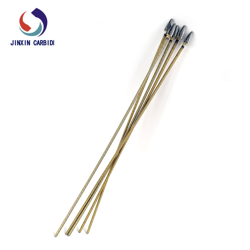 F1225 Tungsten Carbide Rotary Burrs with 500mm Flexible Shaft
