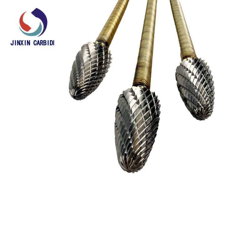 F1225 Tungsten Carbide Rotary Burrs with 500mm Flexible Shaft